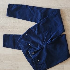 Navy Blue Maurices Skinny Jeans Work Casual XS-R Jegging Business Stretch Comfy